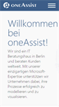 Mobile Screenshot of oneassist.de